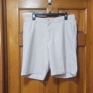 Peter Millar Beige Men's Shorts Size 35, Wicking, GUC